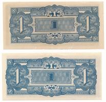 Malajzia / Malaja / Japán megszállás 1942-1945. 1$ (2xklf: "MO" + "MS"), "B...