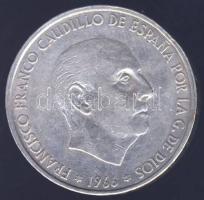 Spanyolország 1966. 100P Francisco Franco Caudillo Ag T:2 ph.
