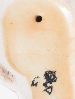 W&amp;A Bertram kutya figura, jelzett, 12x6 cm