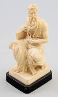 Műgyanta Mózes szobor, m: 19 cm