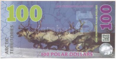 Sarkvidéki területek 2012. 100$ fantázia bankjegy "A5556" T:UNC
Arctic Territories 2012. ...