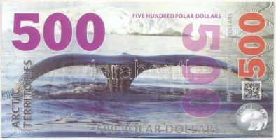 Sarkvidéki területek 2012. 500$ fantázia bankjegy "A5556" T:UNC
Arctic Territories 2012. ...