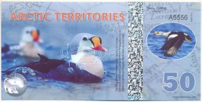Sarkvidéki területek 2012. 50$ fantázia bankjegy "A5556" T:UNC Arctic Territories 2012. 50 Polar Dollars fantasy banknote "A5556" C:UNC