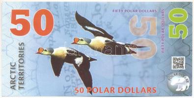 Sarkvidéki területek 2012. 50$ fantázia bankjegy "A5556" T:UNC
Arctic Territories 2012. 5...