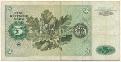 Német Szövetségi Köztársaság 1980. 5M "B 0303763 V" T:F
Federal Republic of Germany 1980....