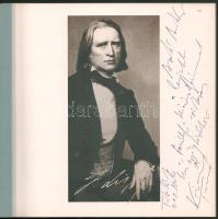 Ex libris Musica Liszt Ferenc 2011. Beazonosítandó autográf aláírásokkal! Szerk.: Modrián Vilmos. Ta...