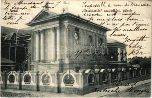 1906 Arad, Az "Összetartás" szabadkőműves páholy. Ifj. Klein Mór kiadása / Masonic lodge (freemasonry) (EK)