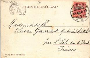 1906 Arad, Az "Összetartás" szabadkőműves páholy. Ifj. Klein Mór kiadása / Masonic lodge (...