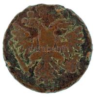 Orosz Birodalom 1739. Denga (1/2k) Cu T:F,VG patina, ph-k Russian Empire 1739. Denga (1/2 Kopeck) Cu C:F,VG patina, edge errors Krause KM#188