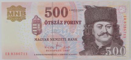 2007. 500Ft "EB 8386711" T:UNC,AU