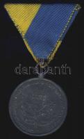 1941. "Délvidék visszafoglalása-Hunyadi" fém emlékérem szalaggal T:2