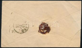 ~1873 5kr díjjegyes boríték "HOSSZUFALU" - "BRASSÓ" - Árapataka