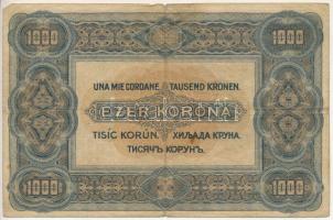 1920. 1000K "Orell Füssli Zürich" nyomdahely-jelöléssel, "B 06 101184" sorszámma...