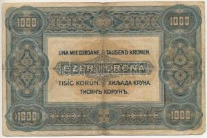 1920. 1000K "Orell Füssli Zürich" nyomdahely-jelöléssel, "B 10 916582" sorszámma...