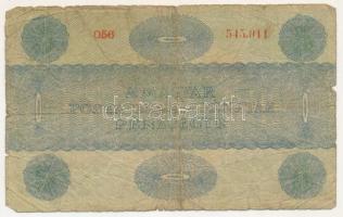 1919. 5K "MÁS TÖRVÉNYES...", "056 545.911" T:VG,G
Adamo K8/1