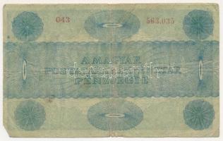 1919. 5K "MÁS TÖRVÉNYES...", "043 563.035" T:VG
Adamo K8/1