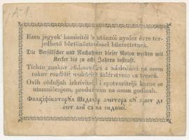 1849. 30kr "Kossuth bankó" T:F apró beszakadás
Adamo G103