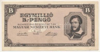 1946. 1.000.000BP T:F erős papír Adamo P37