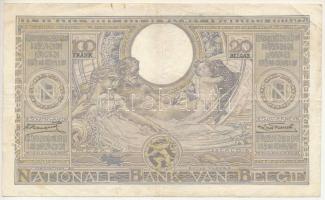 Belgium 1934.02.21. 100Fr/20B T:F Belgium 1934.02.21. 100 Francs / 20 Belgas C:F Krause P#107