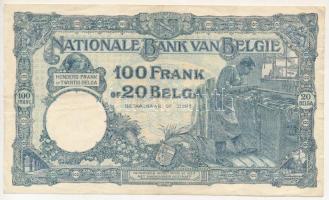 Belgium 1930.10.03. 100Fr/20B T:F erős papír
Belgium 1930.10.03. 100 Francs / 20 Belgas C:F strong ...