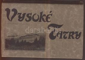 Tátra 16 lapos képeslap-füzet / Tatra postcard-booklet with 16 cards