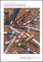 Koller aukciós katalógus, ritka tollak témában, 2023