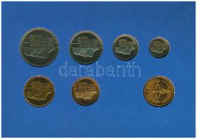 Hollandia 1994. 5c-5G (6xklf) + "Friesland" emlékérem forgalmi sor karton dísztokban T:UNC...