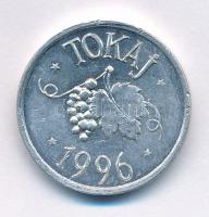 1996. "Numizmatikai Kiállítás / Tokaj 1996" Al emlékzseton (23mm) T:XF