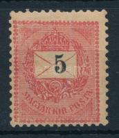 1899 5kr elfogazva jobbra tolódott értékszámmal