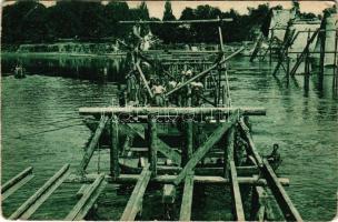 Zalishchyky, Zaleszczyki; Hidász ünnep, hídverés. A tiszta jövedelem a budapesti hidászok özvegy és ...