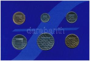 Hollandia 1999. 5c-5G (6xklf) forgalmi sor karton dísztokban, sérült fólia borítékban T:UNC Netherla...