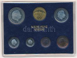 Hollandia 1980. 1c "Julianna" - 2 1/2G "Julianna" (6xklf) forgalmi sor műanyag t...