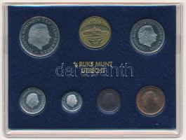 Hollandia 1980. 1c "Julianna" - 2 1/2G "Julianna" (6xklf) forgalmi sor műanyag t...