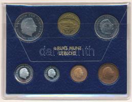 Hollandia 1979. 1c "Julianna" - 2 1/2G "Julianna" (6xklf) forgalmi sor műanyag t...