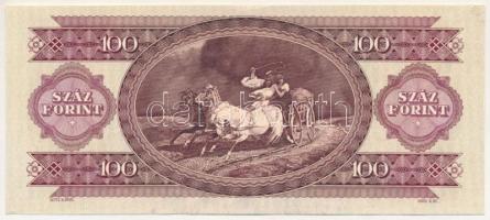 1992. 100Ft "B 369 070247" nyomdai papírráncokkal T:AU kis ragasztónyomok Adamo F37