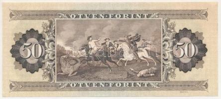 1989. 50Ft "D 013 039859" T:AU hullámos papír, keresztirányú görgőlenyomat
Adamo F23