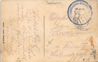 A Magyar-Horvát Tengeri Gőzhajózási Rt. "Gödöllő" egycsavaros tengeri személyszállító és á...