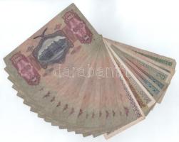 Vegyes 24db-os, főleg pengő bankjegy tétel T:F-G közte szép papír