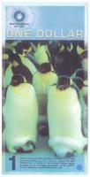 Antarktisz 2011. 1$ fantázia bankjegy "SPC13004" T:UNC
Antarctica 2011. 1 Dollar fantasy ...