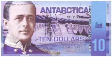 Antarktisz 2011. 10$ fantázia bankjegy "SPC13004" T:UNC Antarctica 2011. 10 Dollars fantasy banknote "SPC13004" C:UNC