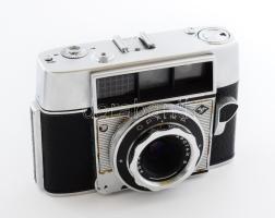 Agfa Optima Compur fényképezőgép, Agfa color Apotar S objektívvel, tokjában