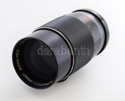 Porst Super-Tele 1:3,5/200mm objektív, tokjában