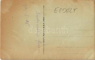 1921 Büdössár (Vámfalu, Vama); Büdössári forrás, kirándulók / spring source, hikers. photo (r)