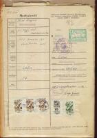 20 db marhalevél az 1950-es évekből