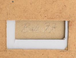 Bak Imre (1939-2022): Színfázis 3., 1977. Szitanyomat, papír, jelzett a hátoldalán. Plexiüvegezett k...