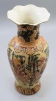 Jelzett kínai váza, hibátlan, m: 35 cm