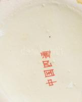 Jelzett kínai váza, hibátlan, m: 35 cm