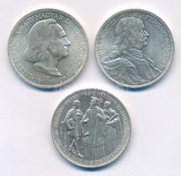 1935. 2P Ag "Pázmány" + 1935. 2P Ag "Rákóczi" + 1936. 2P Ag "Liszt Ferenc&q...