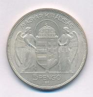 1930. 5P Ag "Horthy jobbra" kapszulában T:AU
Adamo P8