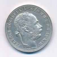 1888KB 1Ft Ag "Ferenc József / Középcímer" Körmöcbánya, kapszulában T:AU
Hungary 1888KB 1...